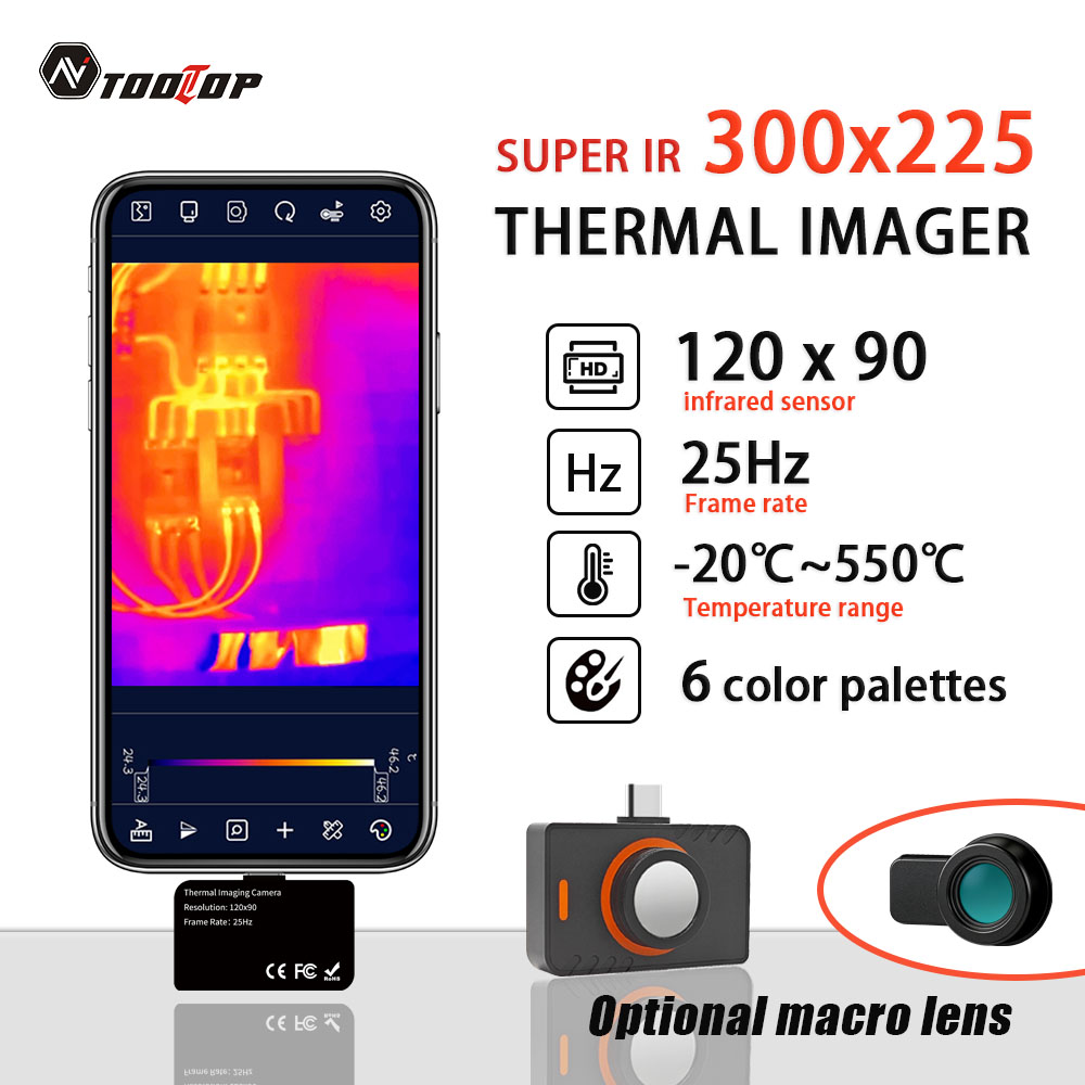 Thermal Imaging Camera Pcb Repair - TOOLTOP T5 Super IR 300*225 warmtebeeldcamera