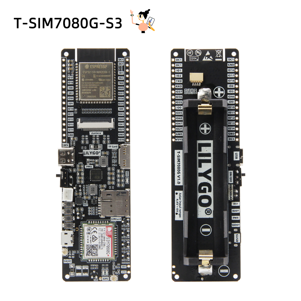 Esp32 S3 Development Board Lot - LILYGO® T-SIM7080-S3 ESP32-S3 Ontwikkelingsraad Cat-M NB-Iot