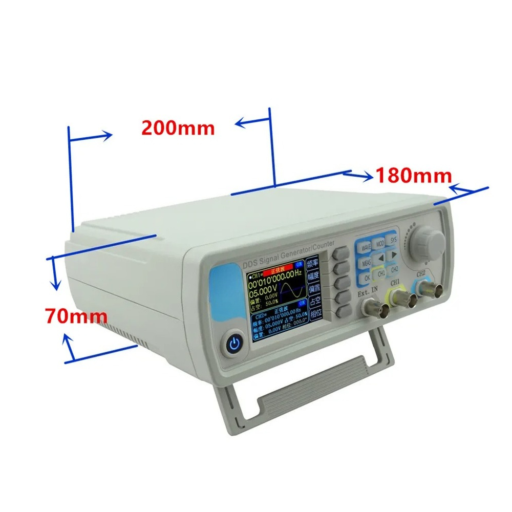 Function Arbitrary Waveform Generator - JDS6600-serie 15/30/40/50MHZ digitale besturingssignaalgenerator Tweekanaals DDS-functie