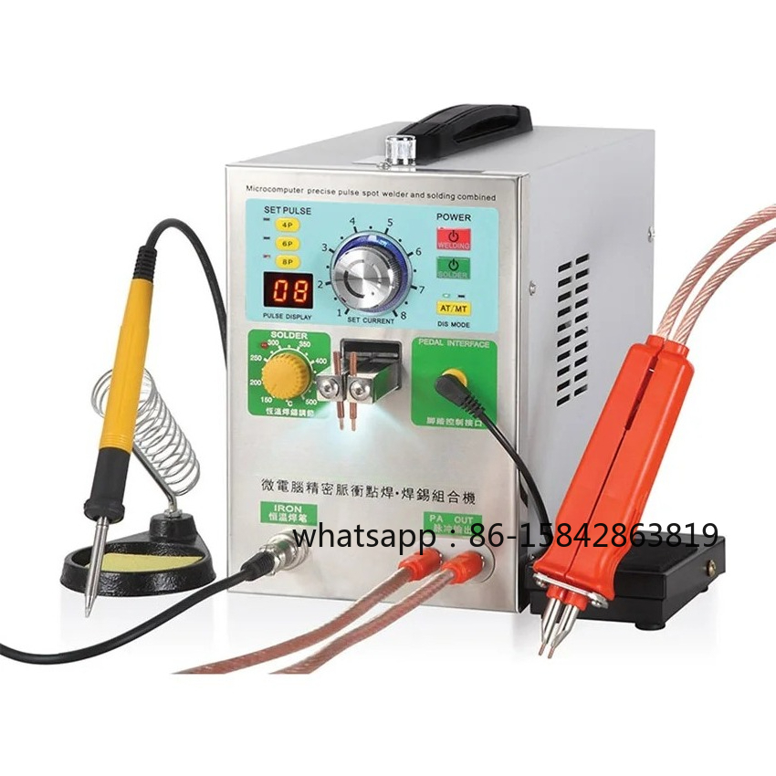 Spot Welder 18650 Battery Pack - 3,2 kW Pulsinductie Automatische Puntlasapparaat voor