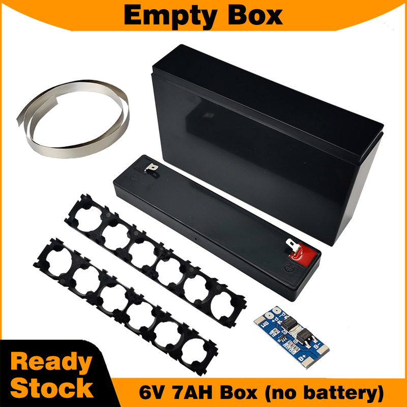 Spot Welder 18650 Battery Pack - Lege Batterij Box Kit voor 6V