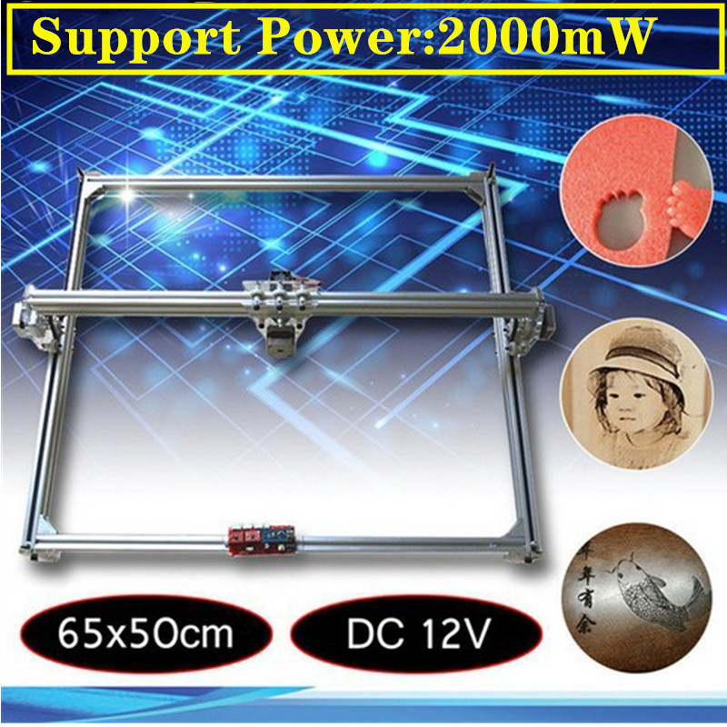 Mini Laser Engraver Cnc Router - 50*65 cm Mini 2000 MW CNC