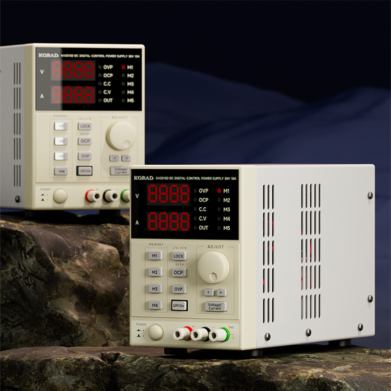 Programmable Dc Power Supply 30V 10A - KA3010D DC-voeding 30V 10A 0,01V 0,001A