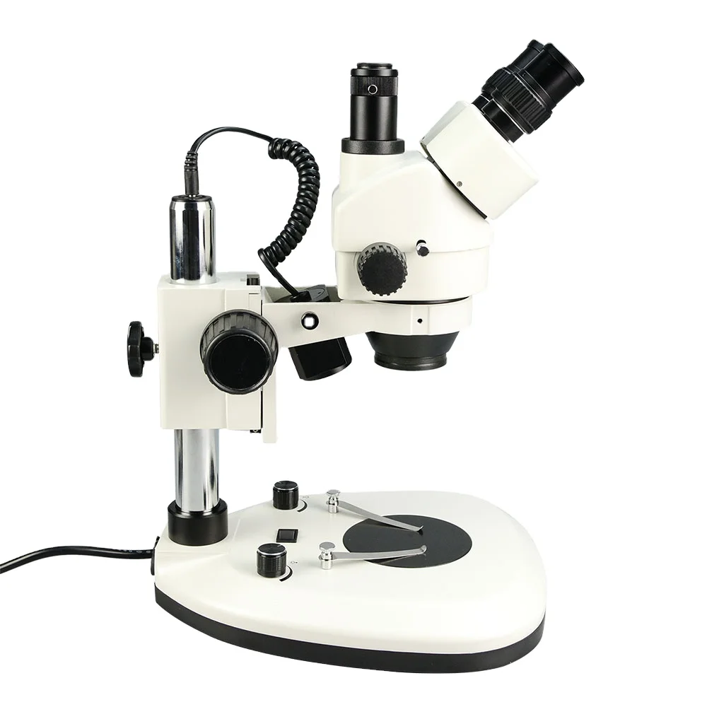 Stereo Trinocular Microscope Pcb - Fabrieks 7x-45x Optische Industriële Trinoculaire Microscoop,
