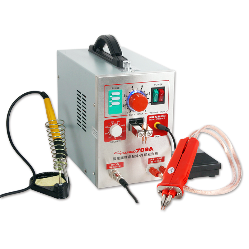 Spot Welder 18650 Battery Pack - 1,5KW SUNKKO 709A 220/110V Batterij Puntlasapparaat