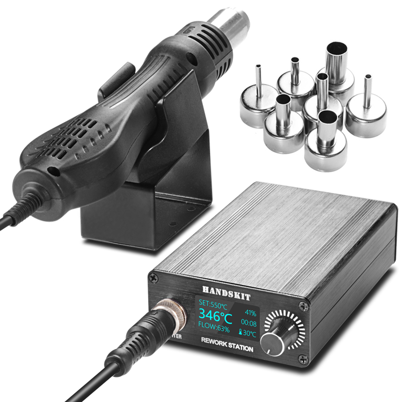 T12 Heteluchtpistolen OLED Dig - Hot Air Rework Station T12 recensie en prijs