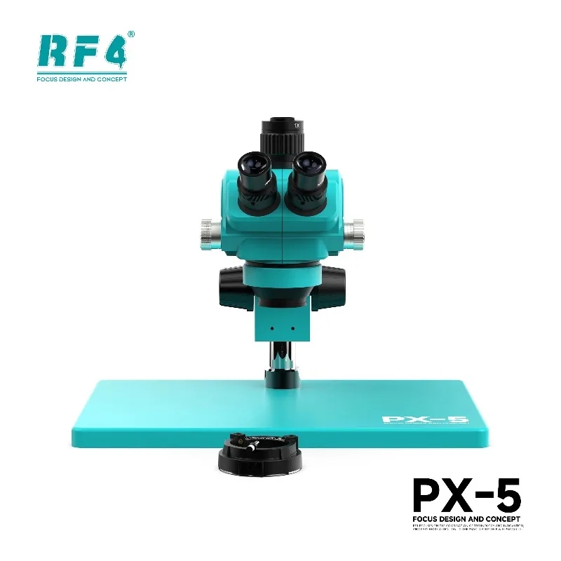 RF4 PX-5 Trinoculaire stereomi - Stereo Trinocular Microscope Pcb recensie en prijs