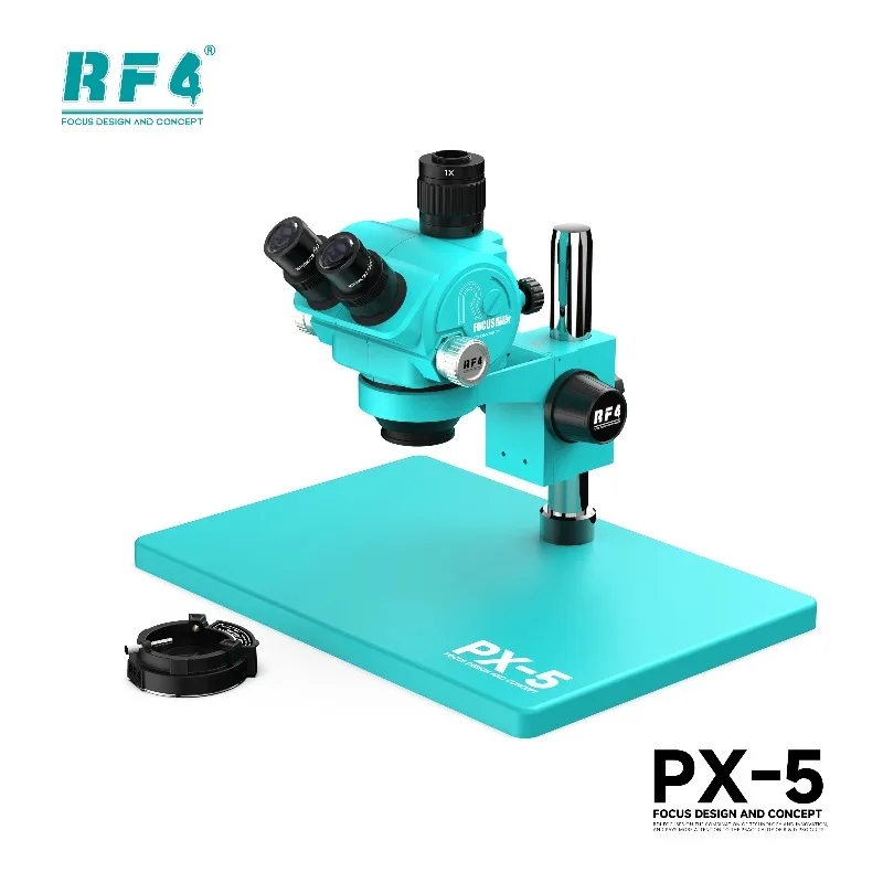 RF4 PX-5 Trinoculaire stereomi - Stereo Trinocular Microscope Pcb recensie en prijs
