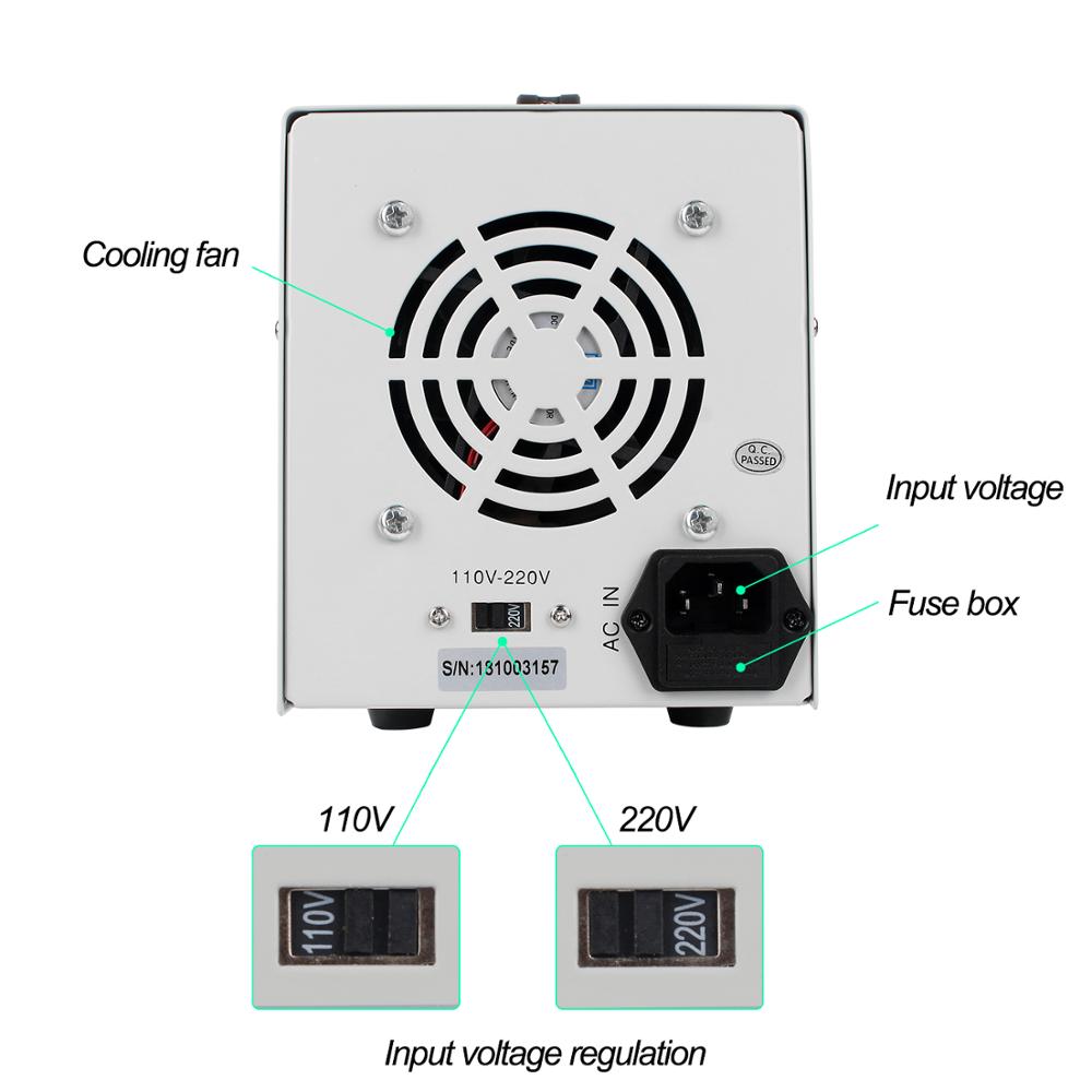Instelbare laboratoriumgeregel - Linear Lab Power Supply Adjustable recensie en prijs