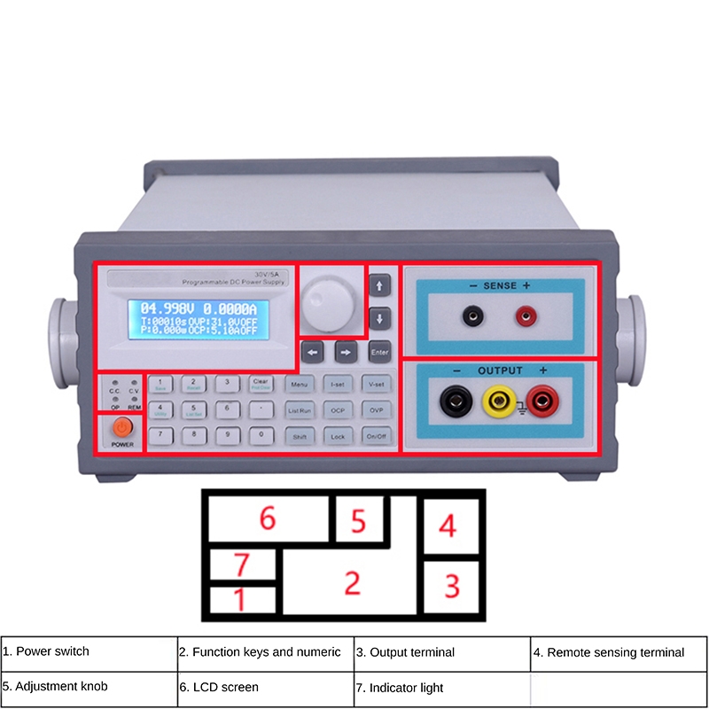 Laboratorium verstelbare 30V 6 - Linear Lab Power Supply Adjustable recensie en prijs