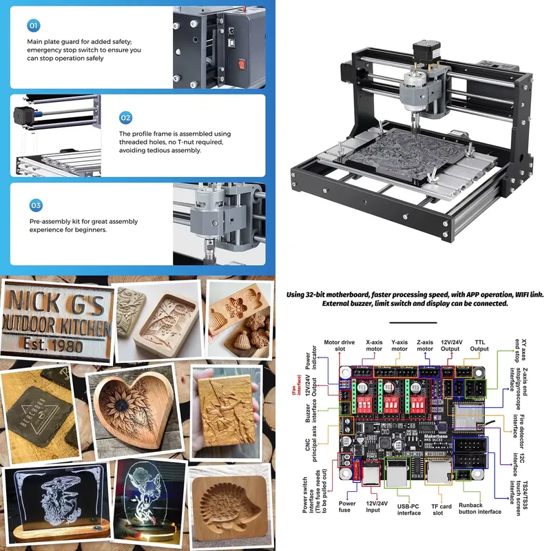 voor 3018 Mini CNC Router Mach - Mini Laser Engraver Cnc Router recensie en prijs