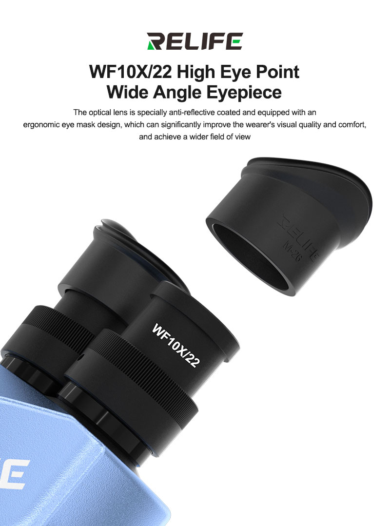 RELIFE RL-M7T Pro-B11 Trinocul - Stereo Trinocular Microscope Pcb recensie en prijs