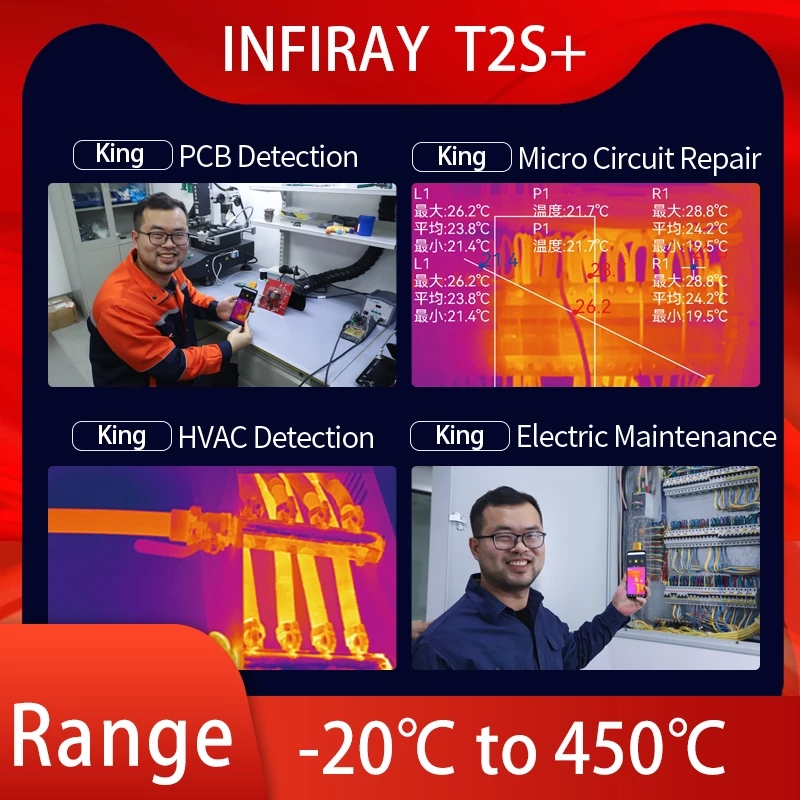 InfiRay T2S Plus Warmtebeeldca - Thermal Imaging Camera Pcb Repair recensie en prijs