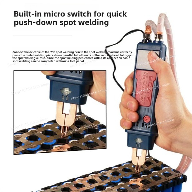 73B Geïntegreerde puntlaspen m - Spot Welder 18650 Battery Pack recensie en prijs