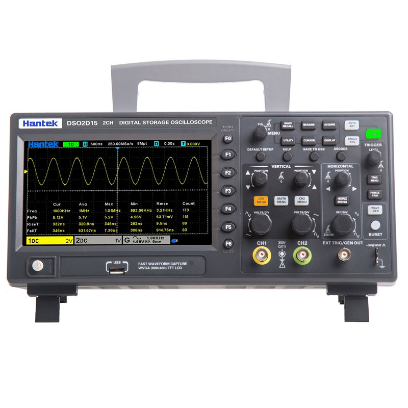 Nieuw in voorraad Hantek DSO2C - Digital Storage Oscilloscope 100Mhz recensie en prijs