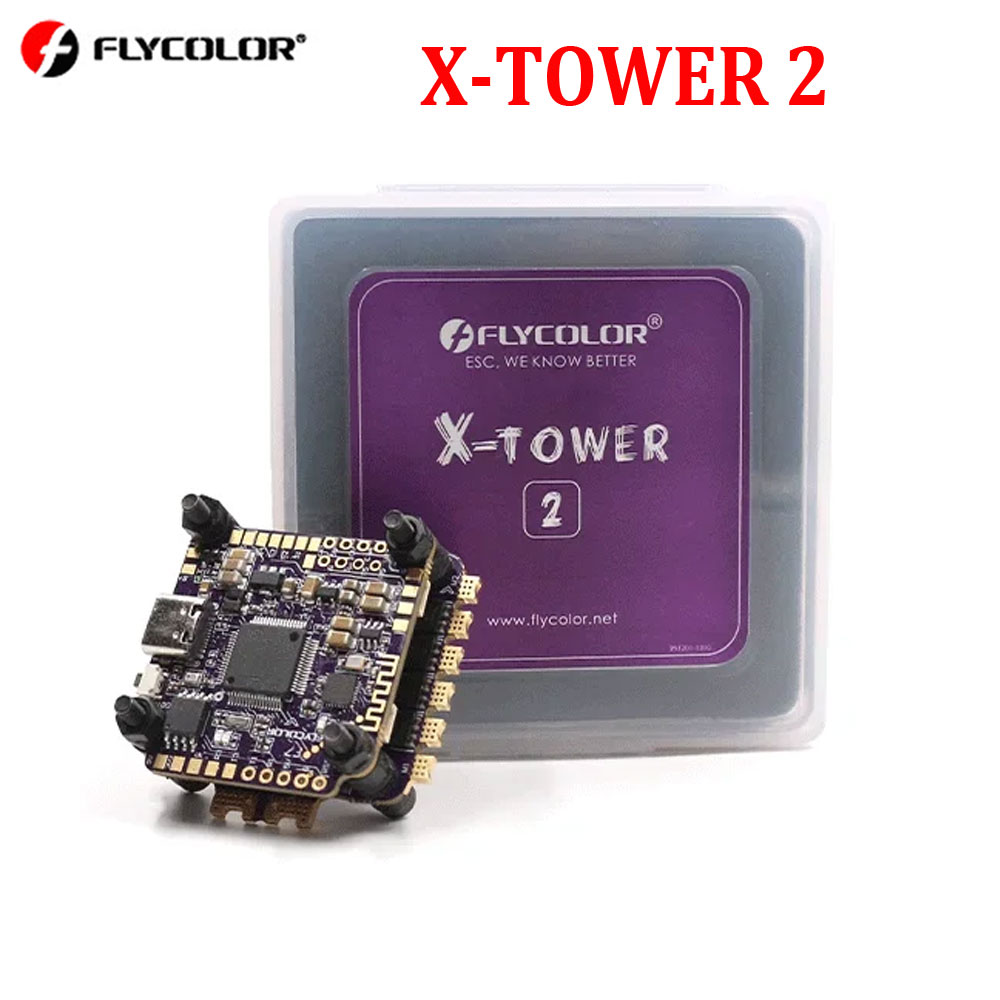 HobbyFly Flycolor X-TOWER 2 F7 - Fpv Flight Controller F7 Stack 60A recensie en prijs