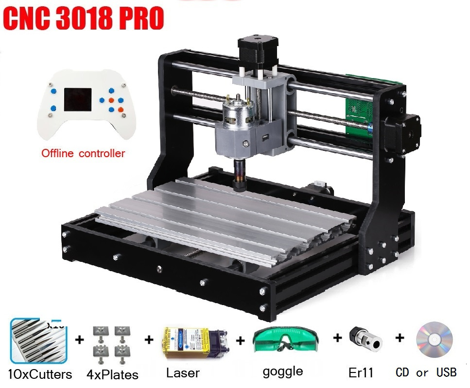 CNC 3018 PRO Lasergraveermachi - Mini Laser Engraver Cnc Router recensie en prijs