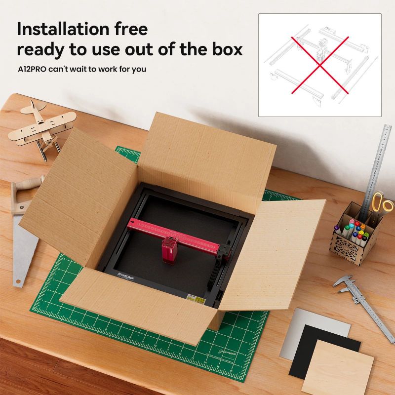 Atomstack A6 X6 S6 Pro 50W Cnc - Mini Laser Engraver Cnc Router recensie en prijs