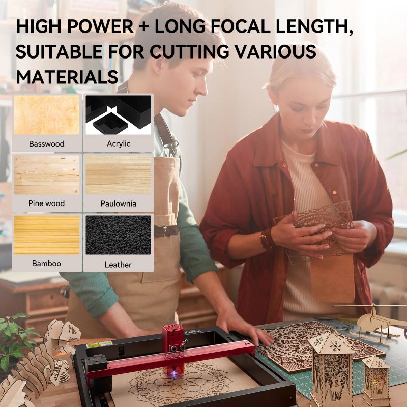 Atomstack A6 X6 S6 Pro 50W Cnc - Mini Laser Engraver Cnc Router recensie en prijs