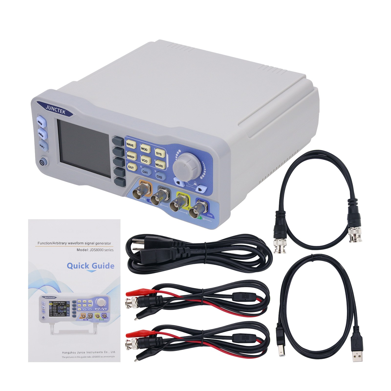 Op voorraad JDS8080 80MHz Dual - Function Arbitrary Waveform Generator recensie en prijs