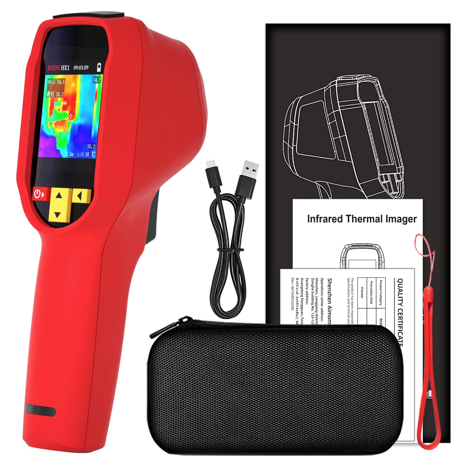 BSIDE HX1 240X240 Thermische I - Thermal Imaging Camera Pcb Repair recensie en prijs