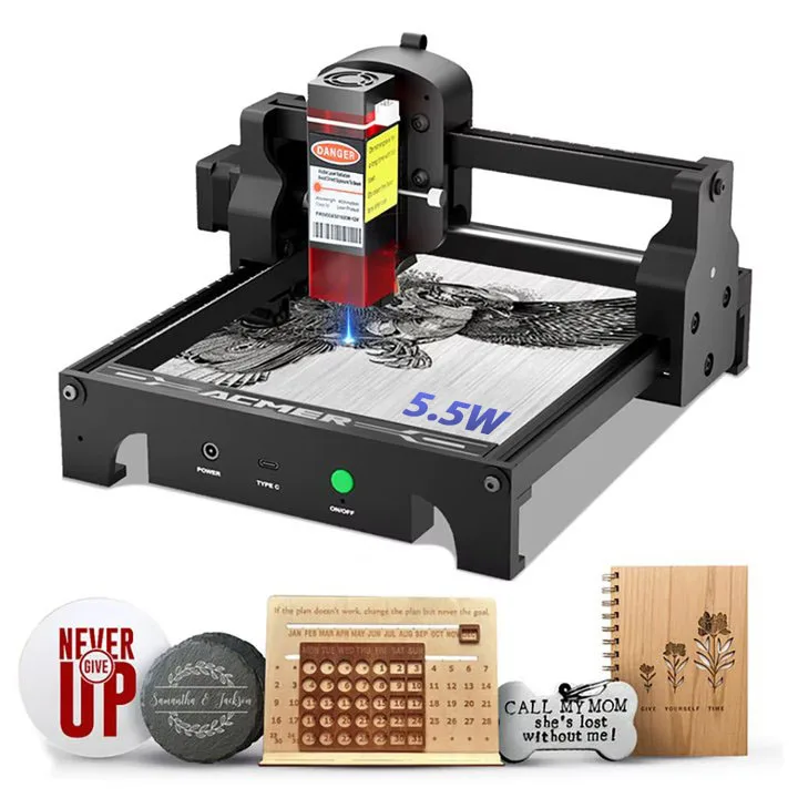 5.5W Mini Laser Graveerfrees A - Mini Laser Engraver Cnc Router recensie en prijs