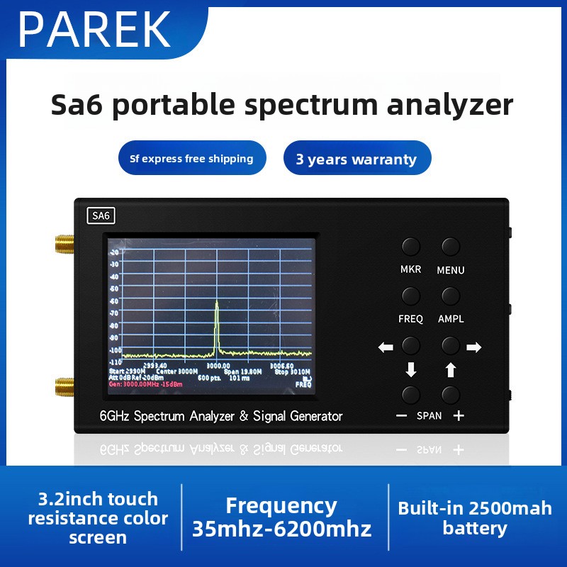 SA6 6GHz 3,2 inch draagbare sp - Signal Generator Spectrum Analyzer recensie en prijs