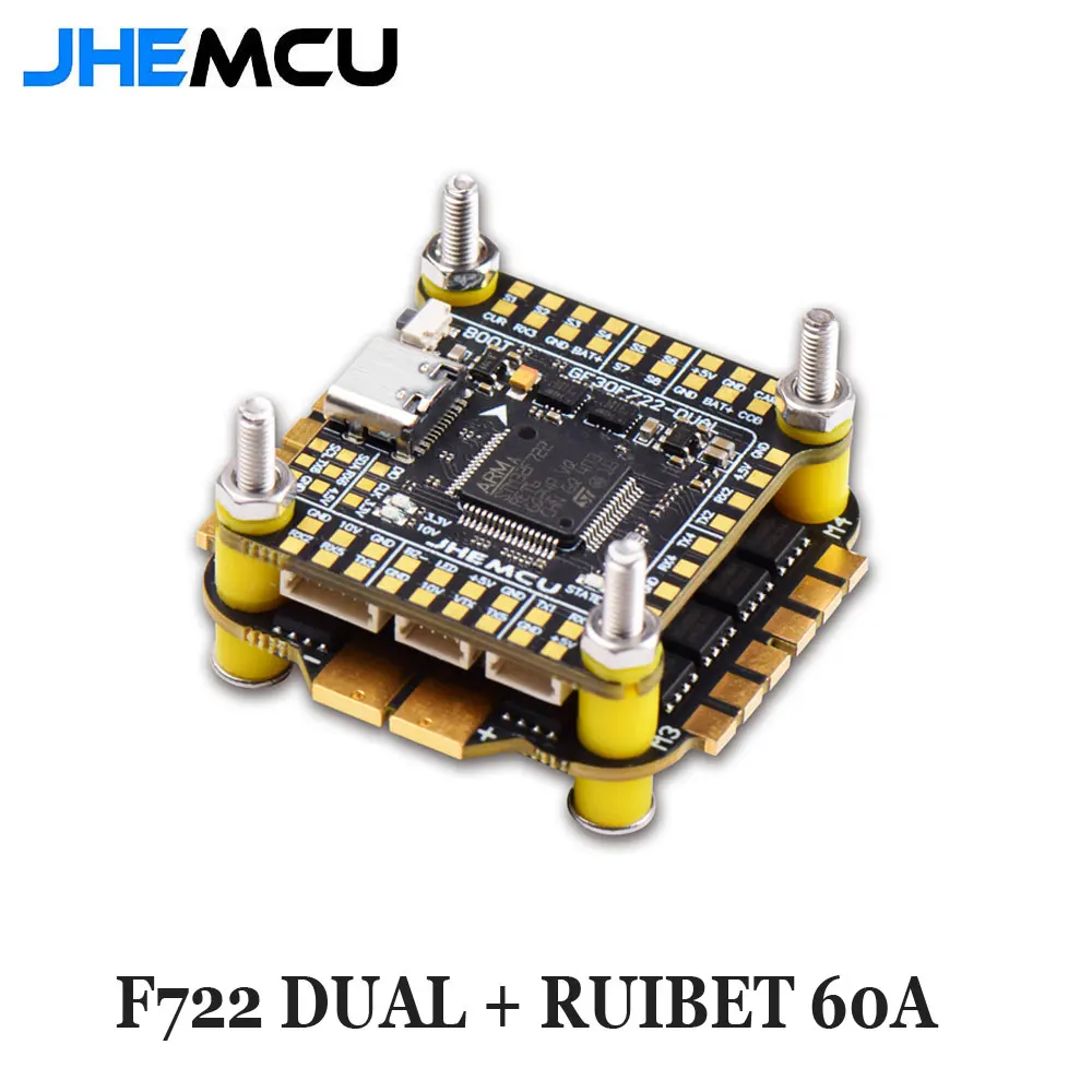 UniFlyJHEMCU F7 Stack F722 Dua - Fpv Flight Controller F7 Stack 60A recensie en prijs