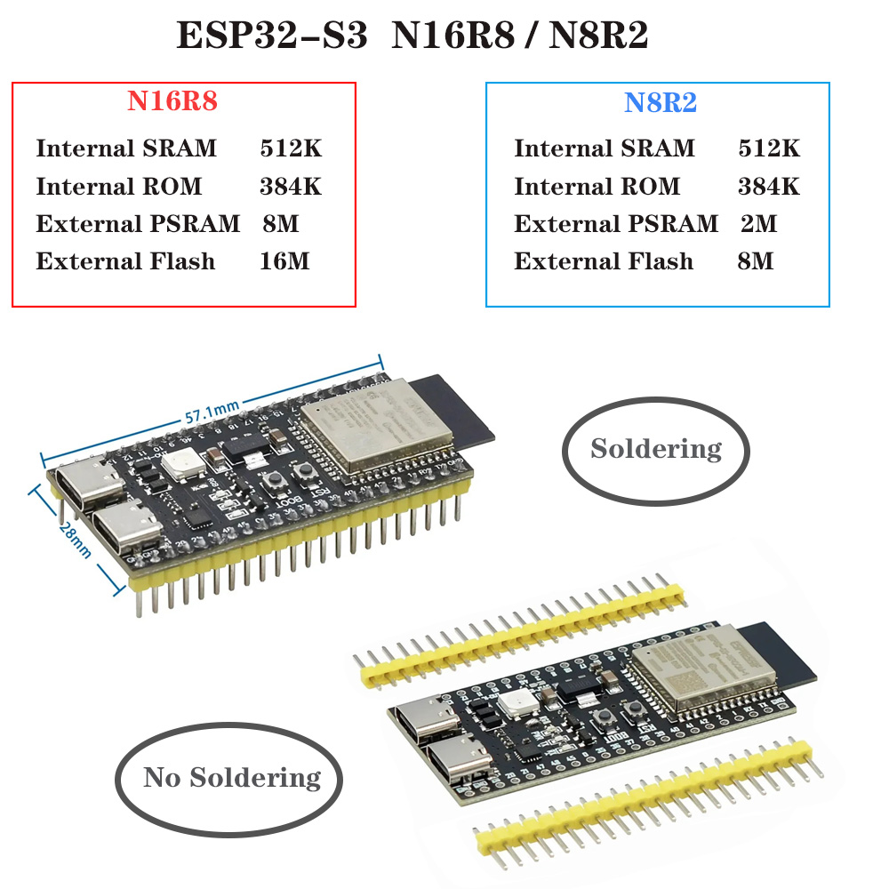 ESP32-S3 ontwikkelingsborden m - Esp32 S3 Development Board Lot recensie en prijs