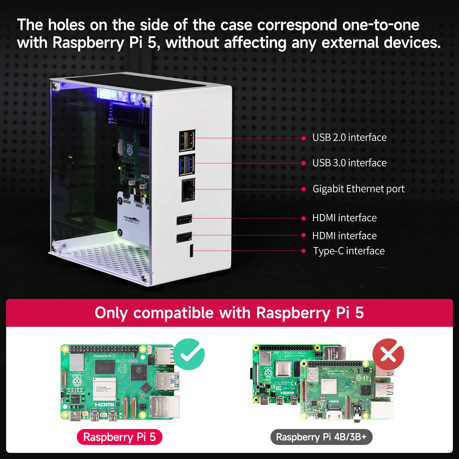 Raspberry Pi 5-behuizing besch - Raspberry Pi 5 8Gb Kit recensie en prijs