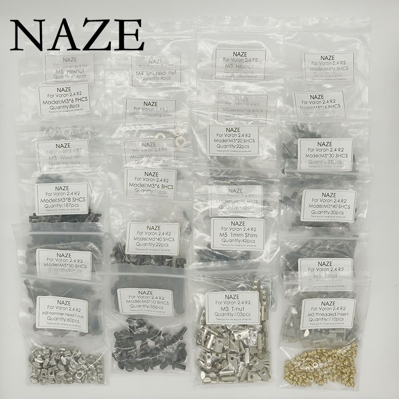 Naze Voron2.4 3D Printer R1/R2 - Voron 2.4 R2 Kit recensie en prijs