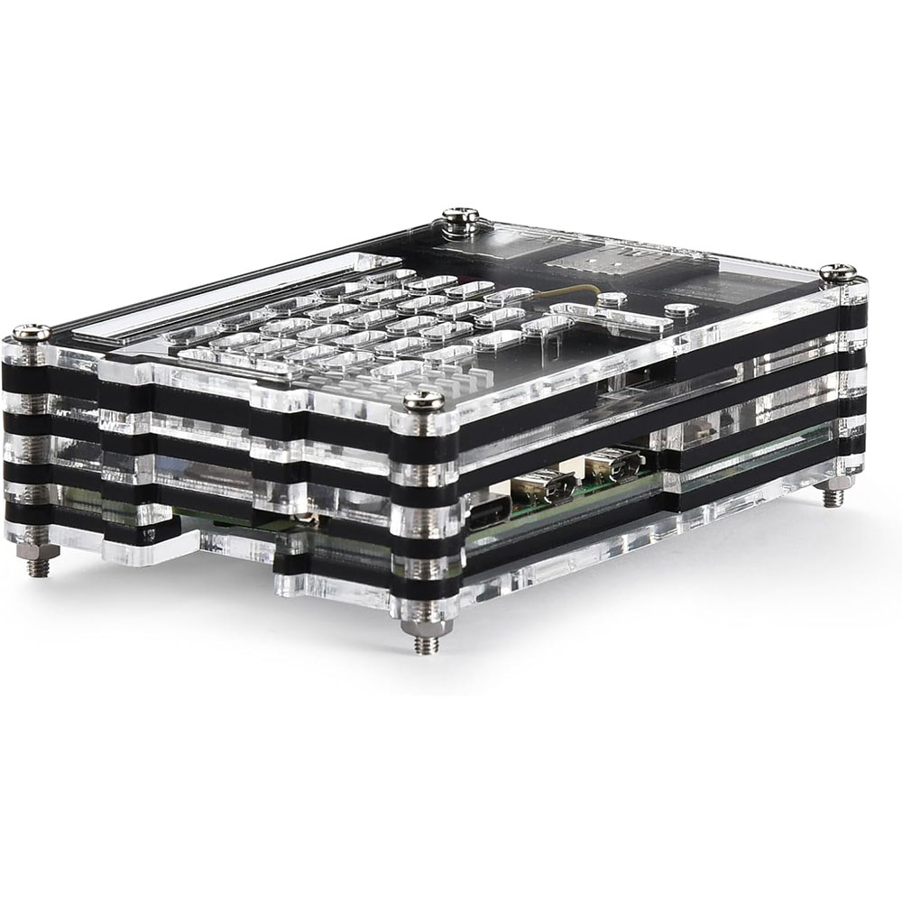 Acryl Case Met Actieve Koelkoe - Raspberry Pi 5 8Gb Kit recensie en prijs