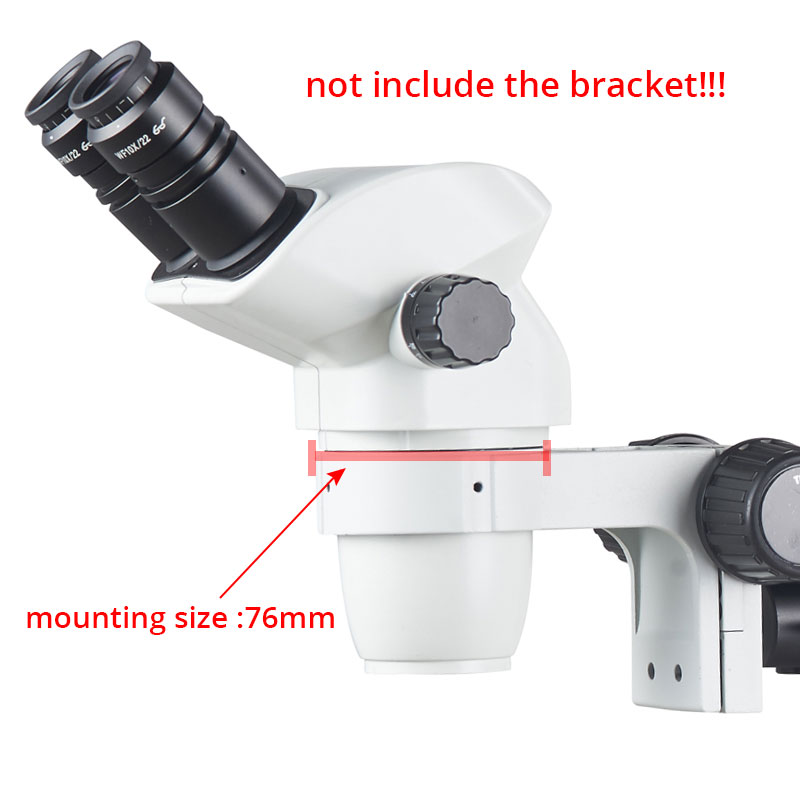Zoom 0.67x-4.5x Microscoopkop  - Stereo Trinocular Microscope Pcb recensie en prijs